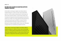 Awesome Landing Page For Architecture Article