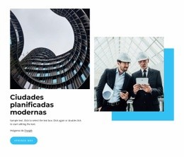 Ciudades Planificadas Modernas - Creador De Sitios Web Sencillo