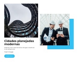 Cidades Planejadas Modernas