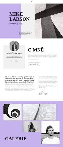 Životopis Architekta – Online Šablony