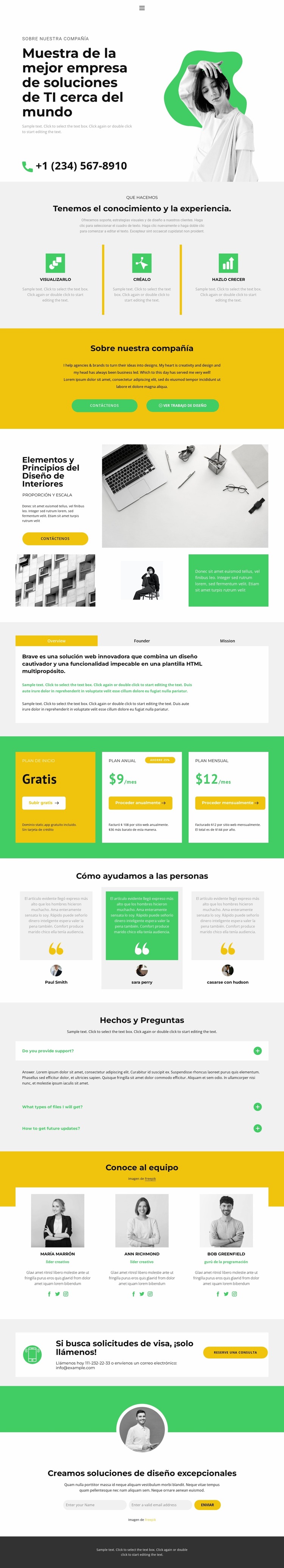 Mercado de TI moderno Plantilla Joomla