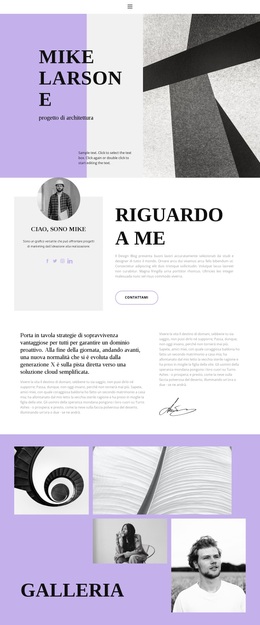 Curriculum Dell'Architetto - Tema WordPress Multiuso Creativo