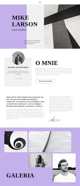 Architekt CV - Kreatywny, Uniwersalny Motyw WordPress