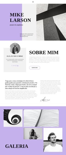 Currículo De Arquiteto - Modelos On-Line