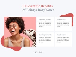 Benefits Of Owning A Dog Table CSS Template