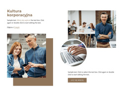 Kultura Korporacyjna - Prosty Motyw WordPress