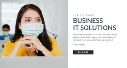 Business IT Solutions Site Template