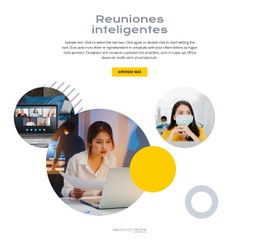 Creador De Sitios Web Listo Para Usar Para Reuniones Inteligentes