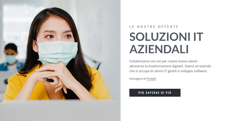 Soluzioni IT aziendali Tema WordPress