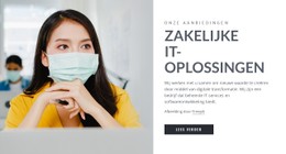 Zakelijke IT-Oplossingen Sitesjabloon