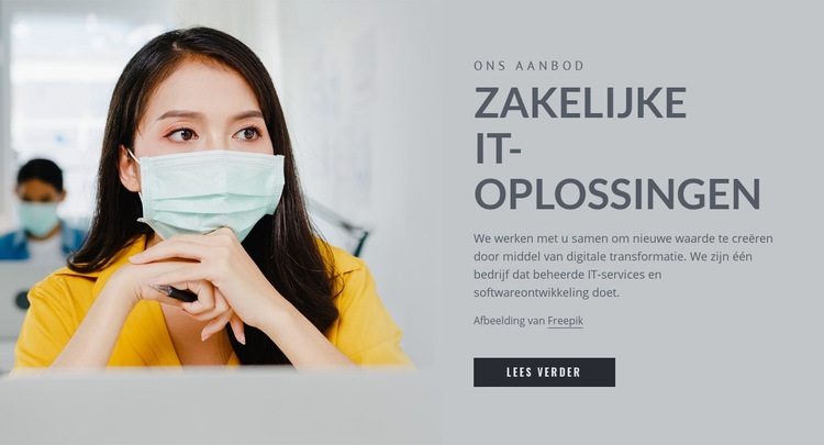 Zakelijke IT-oplossingen WordPress-thema