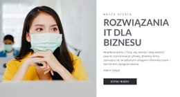 Szablon Witryny Biznesowe Rozwiązania IT