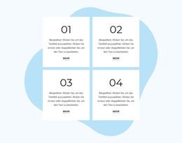 Schöne Nummerierte Liste - Bestes Website-Design