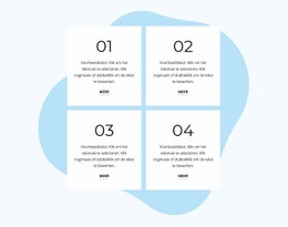 Multifunctioneel WordPress-Thema Voor Mooie Genummerde Lijst