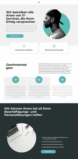 Markt Der Neuen Technologien – Kreative Mehrzweck-HTML5-Vorlage