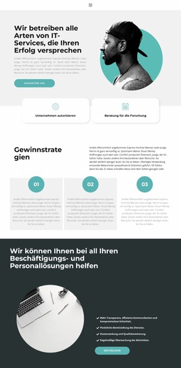 Kreativste Joomla-Vorlage Für Markt Der Neuen Technologien