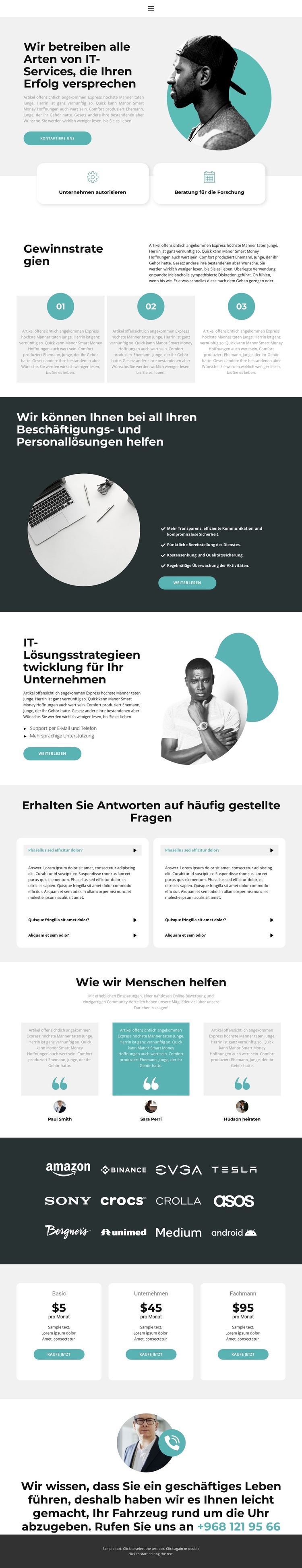 Markt der neuen Technologien WordPress-Theme