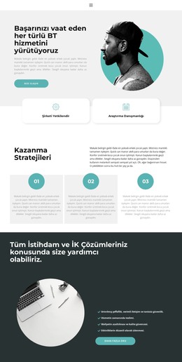 Yeni Teknolojilerin Pazarı - Tamamen Duyarlı Şablon