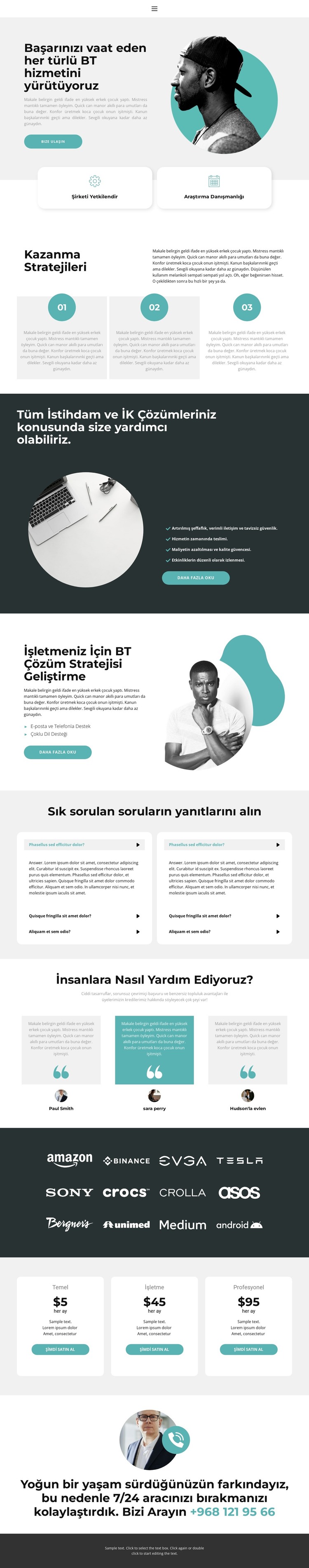 Yeni teknolojilerin pazarı HTML Şablonu