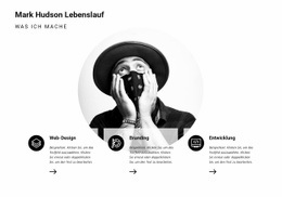 Mein Resümee - Benutzerdefinierte Joomla-Vorlage