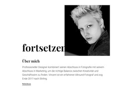 Atemberaubendes WordPress-Theme Für Designer-Lebenslauf