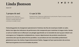 Quelques Informations Sur Moi - Maquette De Site Web À Télécharger Gratuitement