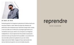 CV D'Entreprise – Modèles De Sites Web Réactifs