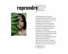 CV De Photographe Modèle De Site