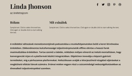 Néhány Információ Rólam – Reszponzív Webhely