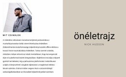 Üzleti Önéletrajz – Reszponzív Webhelysablonok