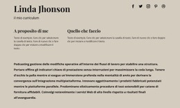 Alcune Informazioni Su Di Me - Design Professionale Personalizzabile