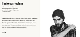 Informazioni Sul Curriculum Aziendale - Tema WordPress Reattivo