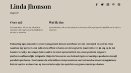 Wat Informatie Over Mij - Responsieve Websitesjablonen