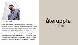 Affärs -CV - Enkel HTML-Mall