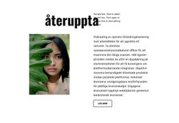 Starta Plattformsmall För Fotograf CV