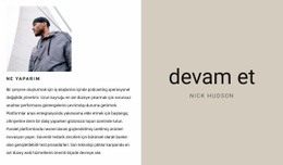 İş Özgeçmişi - Modern Site Tasarımı