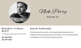 Özgeçmiş Ve Kişiler Için En İyi Web Sitesi Tasarımı