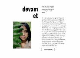 Fotoğrafçı Özgeçmişi - Harika WordPress Teması