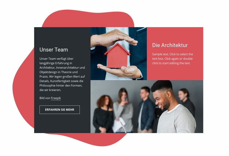 Bauen Sie Ihr Traumhaus Website Builder-Vorlagen