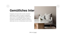 Wunderschönes Stilvolles Zuhause – Fertiges Website-Design