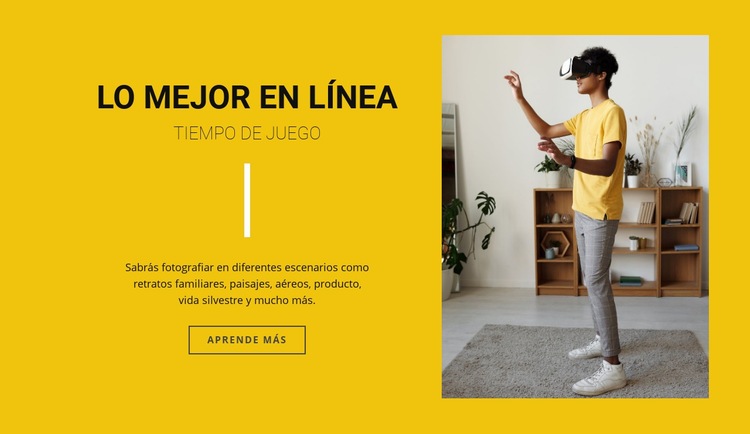 Los mejores juegos online Plantilla HTML