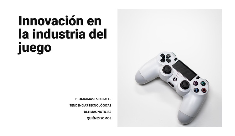 Industria del juego Tema de WordPress