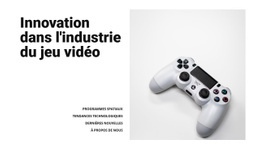 Créateur De Sites Web Polyvalents Pour Industrie Du Jeu