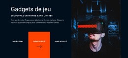 Gadgets De Jeu - Maquette De Site Web Gratuite