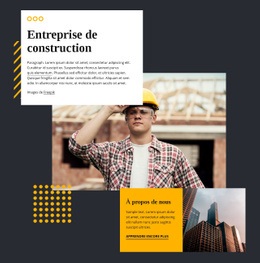 Construire Un Héritage D'Excellence - Modèles De Thèmes HTML5 Gratuits