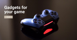 Gadgets For Game Templates Html5 Responsive Free