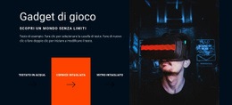 Gadget Di Gioco - Mockup Di Sito Web Gratuito