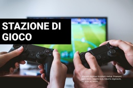 Gioco Per PlayStation - Modello HTML Reattivo