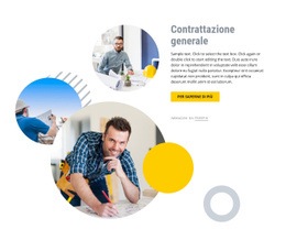 Contrattazione Generale - Miglior Design Del Modello Di Sito Web