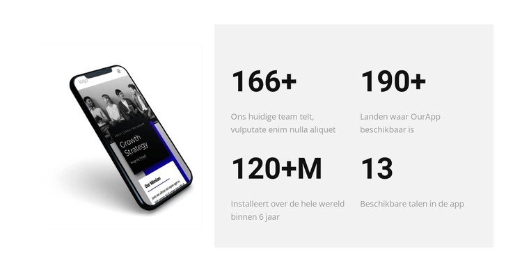 Maximaliseer klantervaring CSS-sjabloon